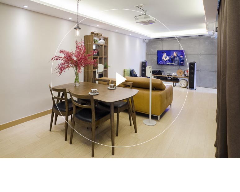 色情网站影院 Furniture Limited - Hyde Tower's Dining and Living Room Interior Design